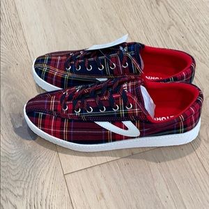 Tretorn Plaid Shoes